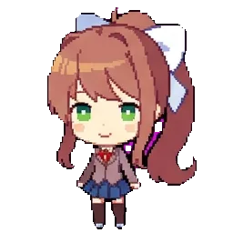 Monika sprite