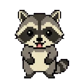 Racoon sprite