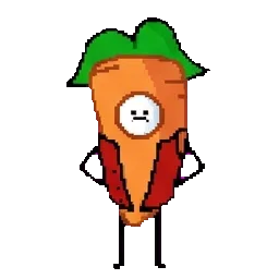 Garrett The Carrot sprite