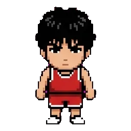 Kaede Rukawa sprite