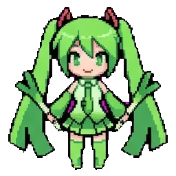 Veggies Miku sprite