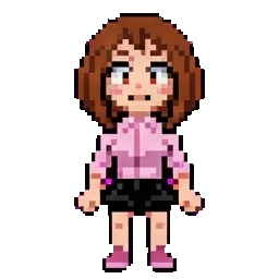 Ochako Uraraka sprite