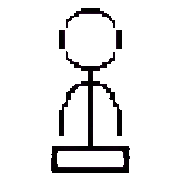 Stick Guy Stuck To A Box sprite