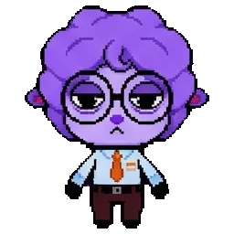 Secretary Sheep sprite