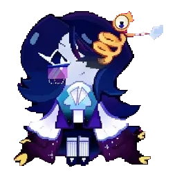 Black Tourmaline Dragon Cookie sprite