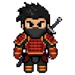 Roblox Samurai sprite