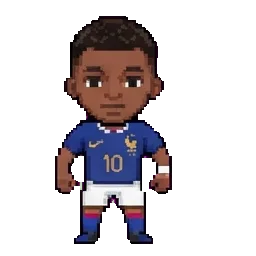 Kylian Mbappé sprite