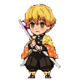 Zenitsu Agatsuma sprite