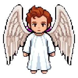 angel!Crowley sprite