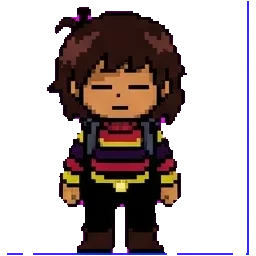 Storyfell Frisk sprite