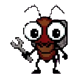 Ant Engineer Bug Heroes 1 sprite