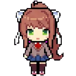 Monika sprite