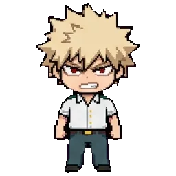 Katsuki Bakugo sprite