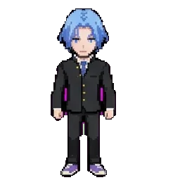 Langa Hasegawa sprite
