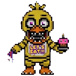 Withired chica sprite