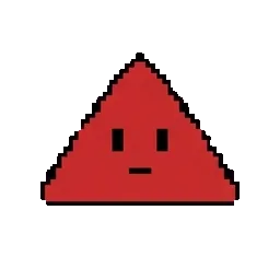 Triangle guy sprite