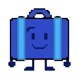 Blue Suitcase sprite