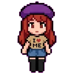 Monika sprite