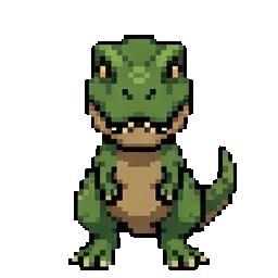 Bull T-rex sprite