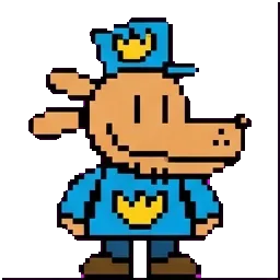 Dog man sprite