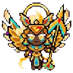 Golden cheese sprite
