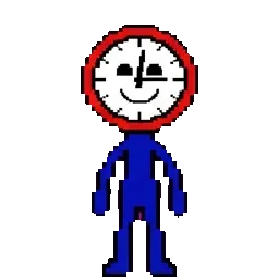 Clocky sprite