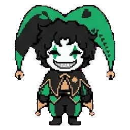 Harlequin sprite