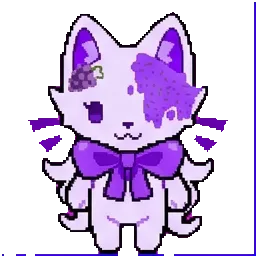 Grape meow sprite
