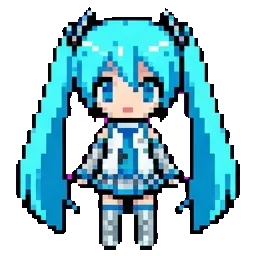 Ice Hatsune Miku-_-❄️ sprite