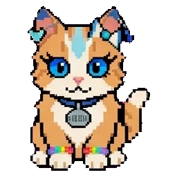 Loafa the robo kitty sprite