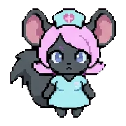 Chinshilla Nurse sprite