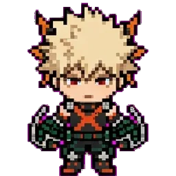 Katsuki Bakugo sprite