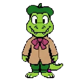 Arty Alligator sprite