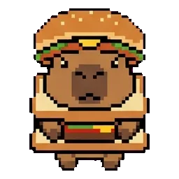Capybara sprite