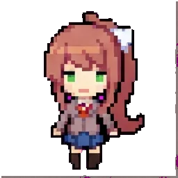 Monika sprite