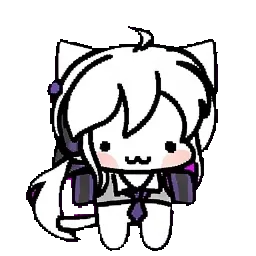 Silly cat Haku sprite