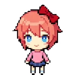 Monika sprite