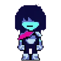 Kris Deltarune sprite
