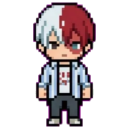Shoto Todoroki sprite