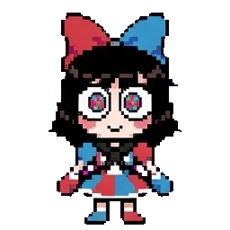 ✯ ~❀  * . Pomni  . * ❀~ ✯ sprite