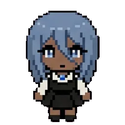 Ozzie (silver shark) sprite