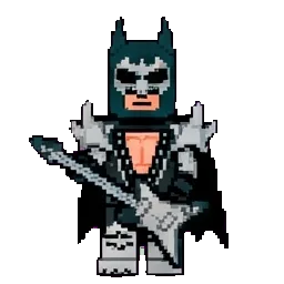 Rock star lego batman sprite