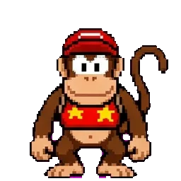 Diddy Kong sprite