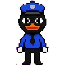 Officer Duckman sprite