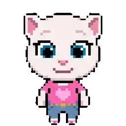 Talking angela sprite