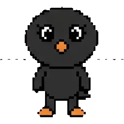 Abe (black) sprite