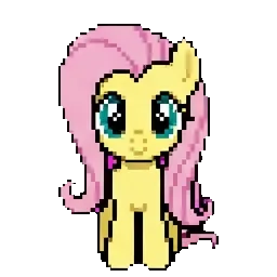 Flutter Shy sprite