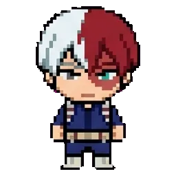 Shoto Todoroki sprite