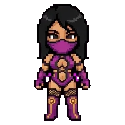 Mileena Mk9 sprite