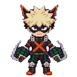 Katsuki Bakugo sprite